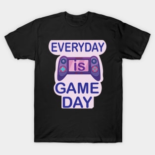 Everyday is Game Day Joystick Design for kids T-Shirt